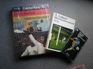Fußball WM 1974 Deutschland ( 3 Bücher + off. Programmheft ) - Bild 1 von 6