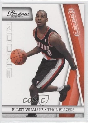 2010-11 Prestige Rookie Bonus Shots Orange /499 Elliot Williams #172 Rookie RC - Image 1 of 2