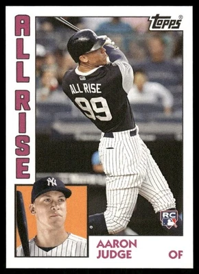 2017 Topps Throwback Thursday Nicknames Aaron Judge All Rise #111 RC - Image 1 of 2