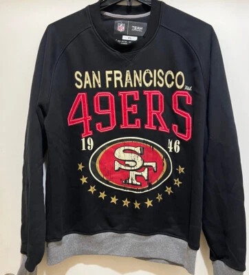 49ers Сан-Франциско Crewneck толстовка NFL большой время Crewneck толстовка - новый - Изображение 1 из 4