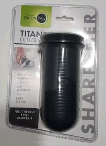 BRAND NEW Greenpan Titanium Pull Through Kitchen Knife Sharpener - Picture 1 of 2