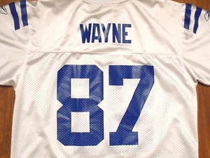 Reggie Wayne #87 Indianapolis Colts Jersey by Reebok, Youth Large, NICE!!!! - Picture 1 of 4
