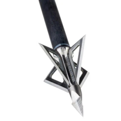 Grim Reaper Hades PRO Broadheads 4 Blade 1 3/16″ Cut 100 Grain 3pk 2231