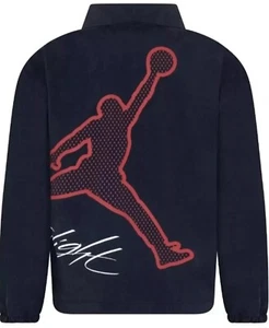 Size Medium 10-12 - Nike Jordan Kids Girls Coaches Jacket Windbreaker 45C955-023 - Picture 1 of 6