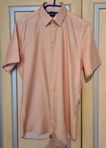 Strellson Slimfit Sommerhemd ,KW 39 (M), Kurzarm, rot fein kariert - Bild 1 von 3