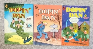 DOPIN' DAN-TED RICHARDS-3 x ORIGINAL US PUBLICATIONS-VERY GOOD COND - Picture 1 of 3