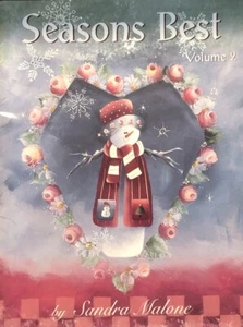Libro de pintura decorativo Tole: Seasons Best Volume 2 de Sandra Malone - Imagen 1 de 8