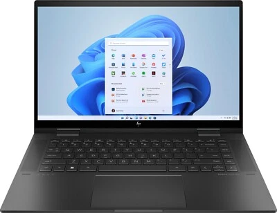 HP ENVY x360 2-in-1,15.6" Touch Screen  , AMD Ryzen 5,8GB,256GB SSD Nightfall Bl - Image 1 of 3