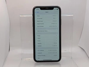 Apple iPhone 11 - 128GB - Black - (MH8K3LL/A) AT&T - Photo 1 sur 8