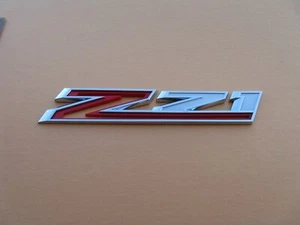 14 15 16 17 18 19 20 GMC SIERRA SILVERADO Z71 RIGHT EMBLEM LOGO BADGE SIGN 44729 - Picture 1 of 4