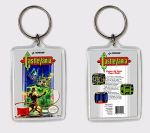 CASTLEVANIA NINTENDO NES LLAVERO KEYRING - Imagen 1 de 1