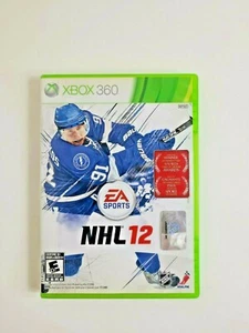 NHL 12 Hockey 2012 Microsoft Xbox 360 Video Game EA Sports  No Manual - Picture 1 of 4