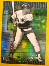 49200 2000 Upper Deck Legends Millennium Team #UD7 Willie Mays GIANTS
