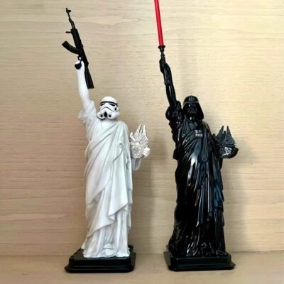 Star Wars: Free Samurai Black Peace Warrior White Model Box Set Handmade Movie - Image 1 of 4