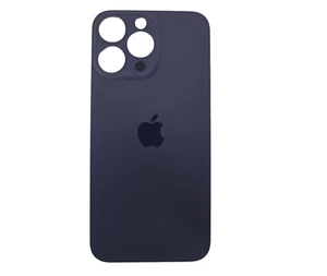 Cubierta trasera para Apple iPhone 14 Pro Max / tapa de batería / agujero grande púrpura / logotipo / pegamento - Imagen 1 de 2