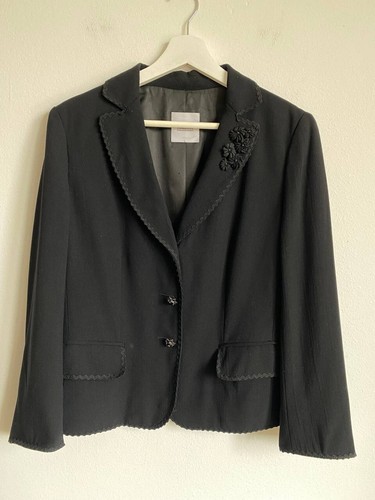 Moschino Cheapandchic Blaser Giacca Misto Lana Taglia M