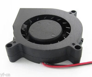 50 sztuk Bezszczotkowy wentylator dmuchawy chłodzącej DC 60mm 6015 60x60x15mm 5V 12V 24V 2pin / 2wire - Zdjęcie 1 z 5