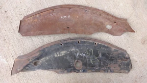 1937 Ford Truck INNER FRONT FENDER PANELS Original pair 1/2 ton Pickup - Picture 1 of 13