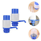 Two-Bottle Blue Water Pump - Easy-to-Use Manual Drinking Fountain