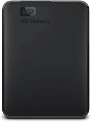 WD 2 TB Elements Portable External Hard Drive - USB 3.0, Black 2TB  - Image 1 of 4