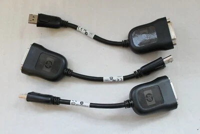 3 x  HP DisplayPort Adapter auf DVI HPK-481409-001 Ver.3 FOXCONN - Bild 1 von 4