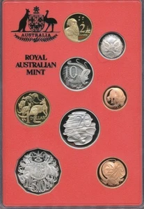 Juego de 8 monedas Australia 1990 prueba - Embalaje y certificado originales - Imagen 1 de 3