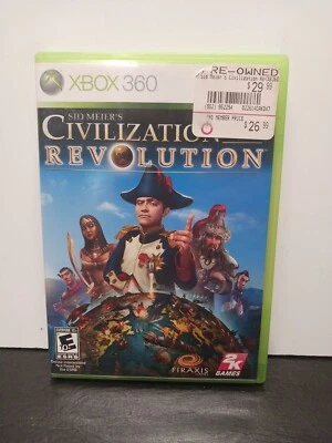 Sid Meier's Civilization Revolution Xbox 360 Complete in Box - Image 1 of 4