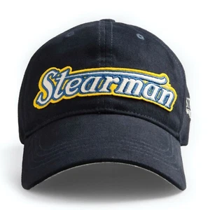 Stearman Hat, Navy, WWII Aviation, Vintage Aircraft, Boeing/Stearman HAT-0111 - Picture 1 of 7