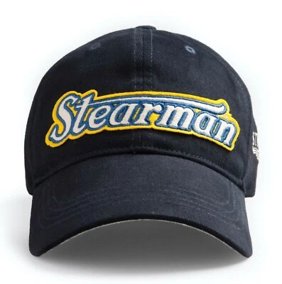 Stearman Hat, Navy, WWII Aviation, Vintage Aircraft, Boeing/Stearman  HAT-0111 - Image 1 of 4
