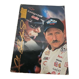 Vintage Dale Earnhardt Press Pass VIP #10 Gold Signature 1994 ~ Some Wear - Picture 1 of 4