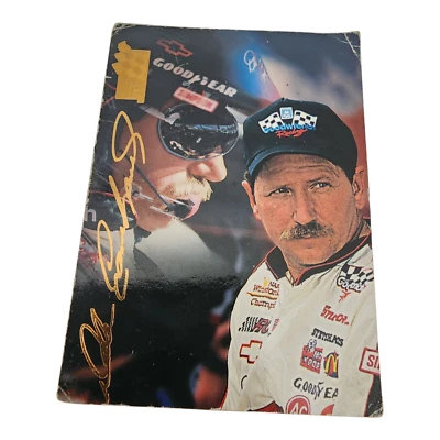 Vintage Dale Earnhardt Press Pass VIP #10 Gold Signature 1994 ~ Some Wear - Image 1 of 4