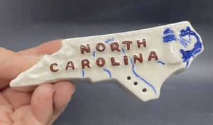 VTG Parkcraft Burlington State Shaped Salt or Pepper Shaker NORTH CAROLINA No St - Picture 1 of 10