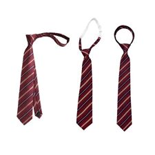 British Style Striped Neck Tie for School Uniform Cute Necktie Sweet Student Tie