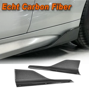 Umbral lateral de carbono Wings extensión Flaps Splitter lateral para BMW SERIE 2 F87 M2 - Imagen 1 de 11