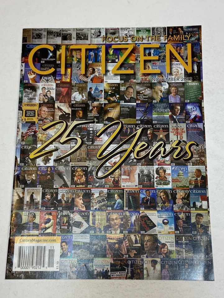 Focus on the Family Christian Magazine Nov 11 2012 25 Montana Family Foundation Foto 1 de 1