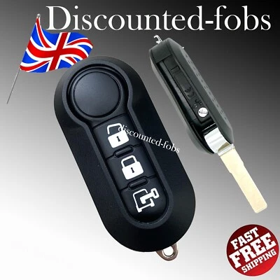 NON BRANDED Funda protectora con llave abatible remota Citroen de 3 botones para relé furgoneta jumper Nemo