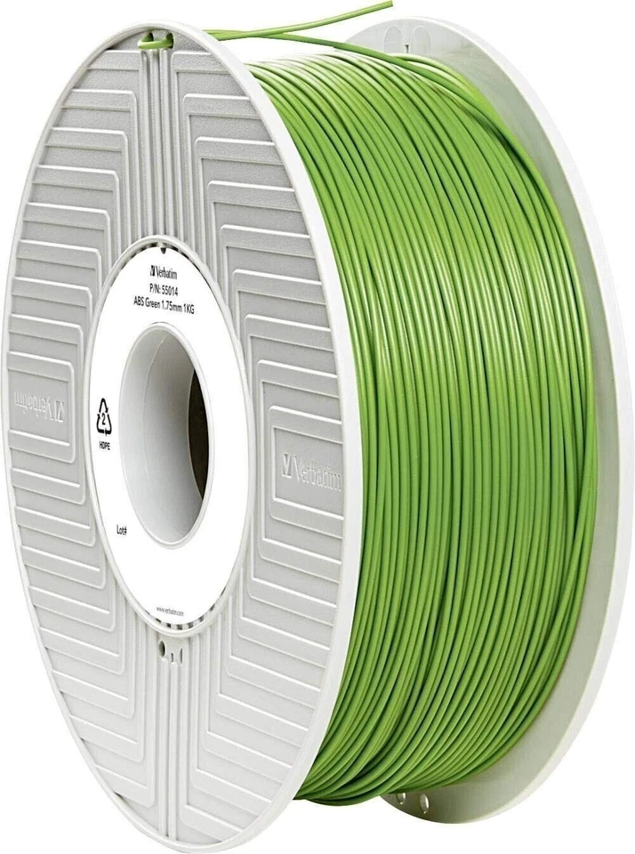 Verbatim Cartuccia del filamento ABS verde 55014 1,75mm 1kg - Immagine 1 di 4