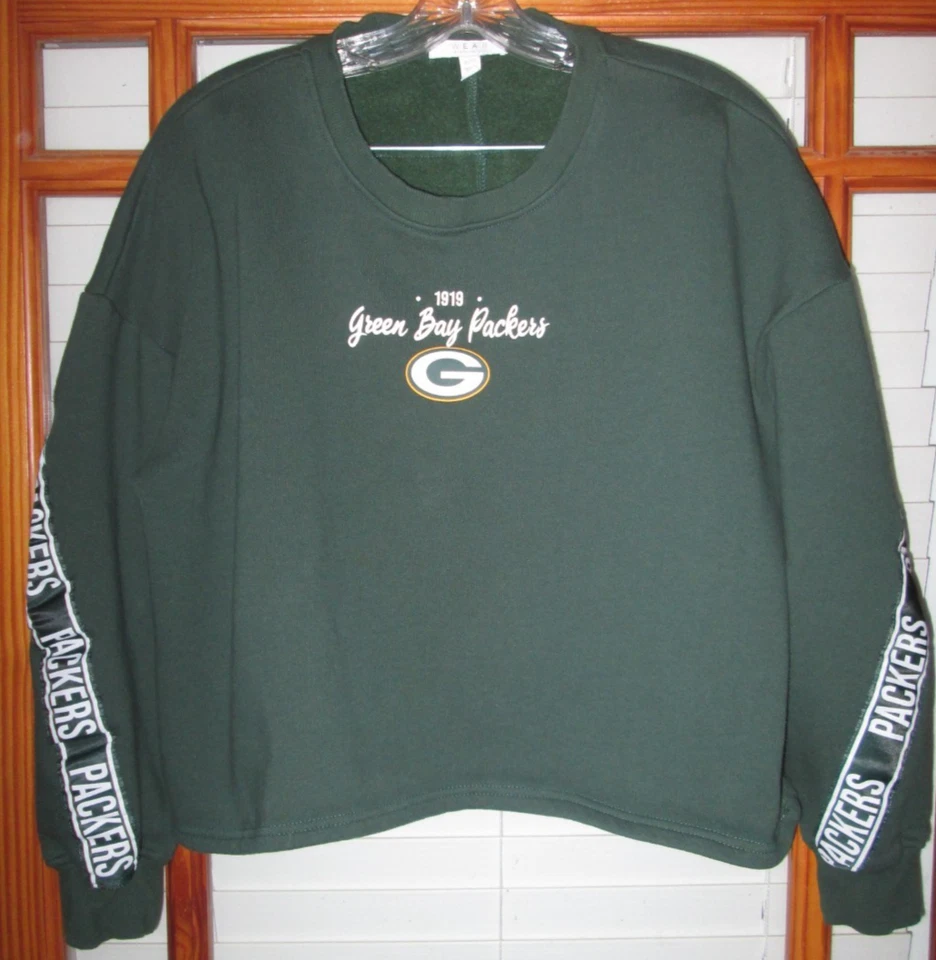 Sudadera para mujer NFL Green Bay Packers XL Wear de Erin Andrews Foto 1 de 4