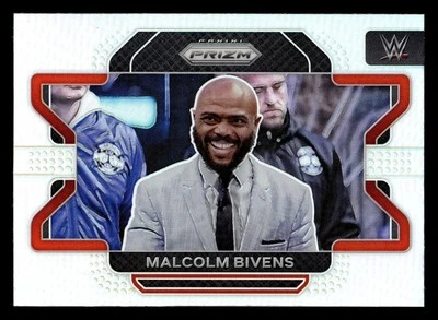 Malcolm Bivens 2022 Panini Prizm WWE #85 SILVER REFRACTOR - Image 1 of 2