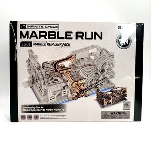 ROKR DIY Infinite Cycle Marble Run Link Pack LG01 Marble Spaceport To Night City - Picture 1 of 2