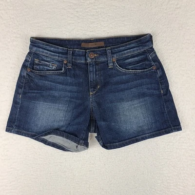 Joe's Denim Jeans Shorts Womens 25 Shortie Blue 5" Inseam - Image 1 of 4