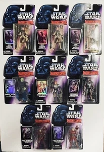Lote de 8 figuras de acción de Star Wars Sombras del Imperio Leia, Chewie, Luke, etc. - Imagen 1 de 8