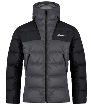 Berghaus Mens Ronnas Down Filled Insulated Jacket - Grey/Black, RRP £280. c20 - Image 1 of 4