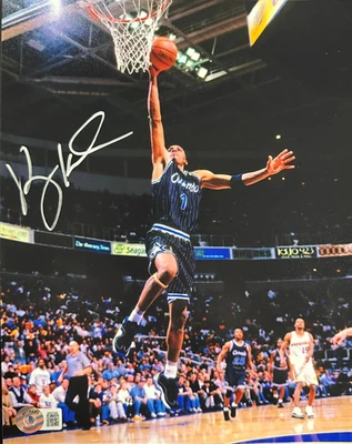Anfernee "Penny" Hardaway Autographed 8x10 Photo BAS Magic - Image 1 of 3