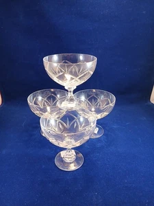 VINTAGE MIKASA WHITEHALL COLLECTION-VT821-940 SET OF 4 FOOTED COMPOTE BOWLS 5" - Picture 1 of 15