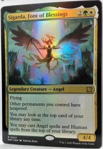 Sigarda, Font of Blessings Foil Rare #47 Aftermath NM/M - Picture 1 of 1