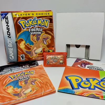 Genuine Pokemon Fire Red Version | Complete In Box | Gameboy Advance GBA | NTSC - Image 1 of 4
