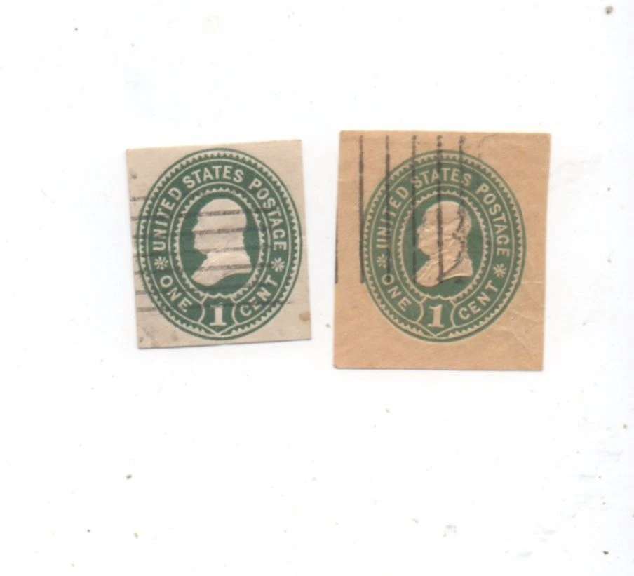 United States used cut square U352 U353 - Image 1 of 1