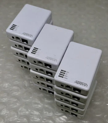 (Lot of 15) ADTRAN 1287787F1 - 411 Micro GPON Indoor 1POTS/1GE VoIP ONTs - Image 1 of 4