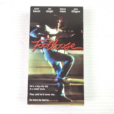Footloose VHS Movie Tape Drama Musical Kevin Bacon Lori Singer Foto 1 de 3